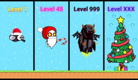All Animals Evolution in EvoWorld (FlyOrDie) First to Last Level Game Play