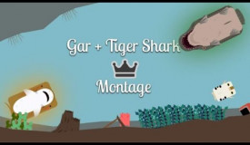Gar + Tiger Shark Montage | Deeeep.io