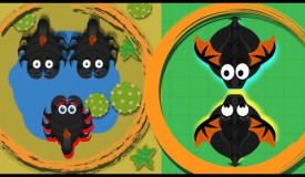 MOPE.IO / I DESTROYED THE WHOLE TEAM OF A SERVER / BLACK DRAGON EATS BLACK DRAGON IN ARENA