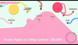 Teams Paper.io 2 Map Control: 100.00%
