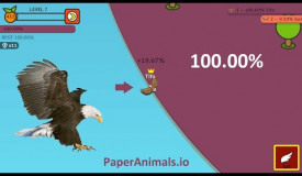 PaperAnimals.io Paper.io 2 Map Control: 100.00%