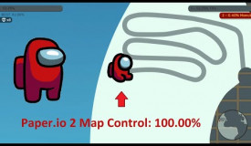 Among Us [Paper.io 2] Map Control: 100.00% Impostor
