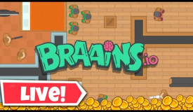 Braains.io | 50.000 score challenge! - NEW MAP| Livestream