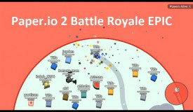 Paper.io 2 Map Control: 100.00% Battle Royale EPIC