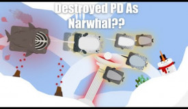 Destroyed PD as Narwhal | Deeeep.io| Gameplay