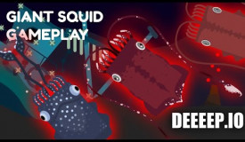 MEGA Giant Squid Gameplay | Deeeep.io