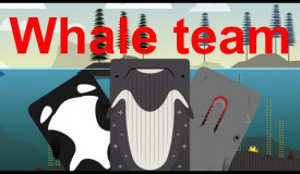 Whale teamer in tffa - Deeeep.io - i am the susy noob whale :)