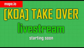 LIVE - KING OF AGARIO 1V1 EVENT // beta.mope.io